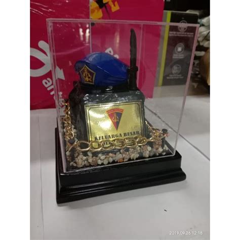 Jual Miniatur BARET POM AL Patung Miniatur Mobil Baret POMAL Pajangan