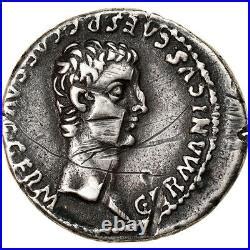 Monnaie Caligula Denier Lyon Lugdunum Tb Argent Ric