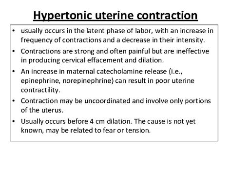 Unit Eight Normal Labor Labor Is Described As