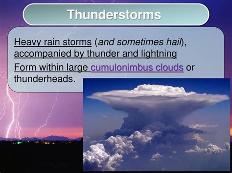 Ppt Thunderstorms Powerpoint Presentation Free Download Id2492106