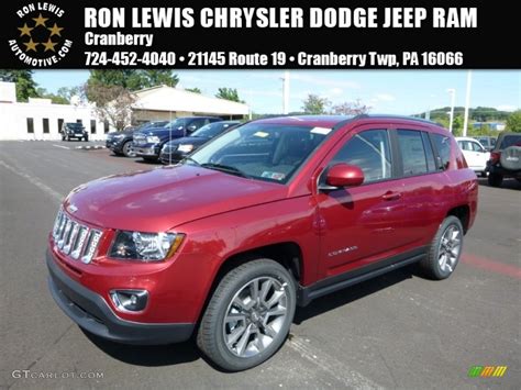 2016 Deep Cherry Red Crystal Pearl Jeep Compass High Altitude 4x4 107268585