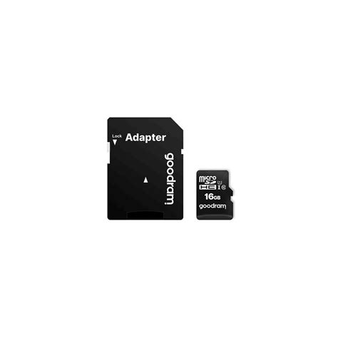 Goodram MicroSDHC 16GB Class 10 M1AA 0160R12 WISP PL Dystrybutor