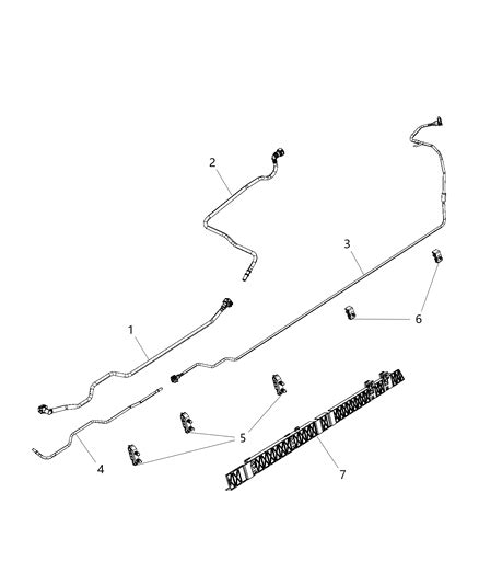 Fuel Linestubes And Related Parts 2021 Ram 1500