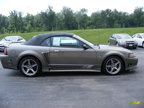 2001 Mineral Grey Metallic Ford Mustang Saleen S281 Supercharged