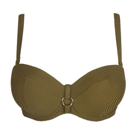 Primadonna Swim Sahara Tr Gerlose Bikini Oberteil Olive Annadiva