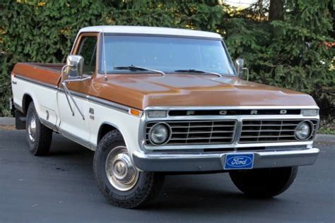 1973 Ford F 250 Ranger XLT RARE TRAILER SPECIAL MODEL CLEAN AND