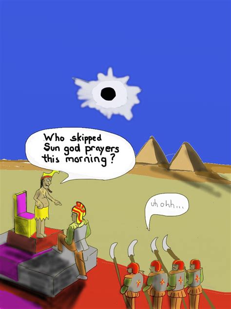 Solar Eclipse History Cartoons