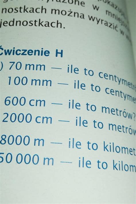 70 mm ile to centymetrów 100 mm ile to centymetrów 600 cm ile to