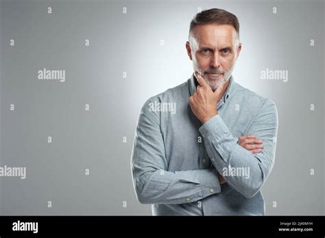 Im Always Thinking About Ways To Improve Studio Portrait Of A Mature Man Looking Thoughtful