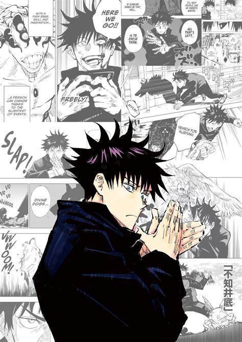 Megumi Manga Panel Poster Jujutsu Kaisen Poster Megumi Etsy Hong Kong