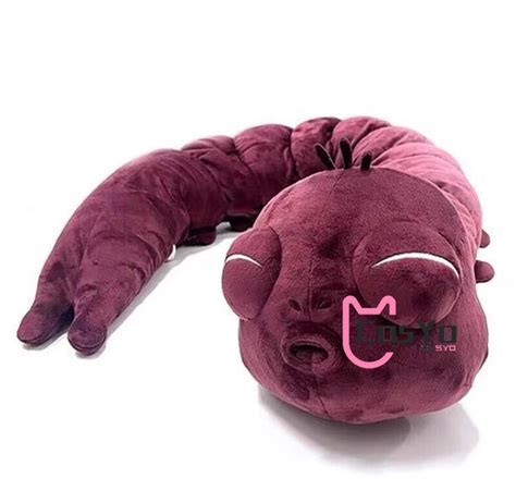 Jujutsu Kaisen Fushiguro Toji Doll Plush Toy Stuffed Worm Wine Red