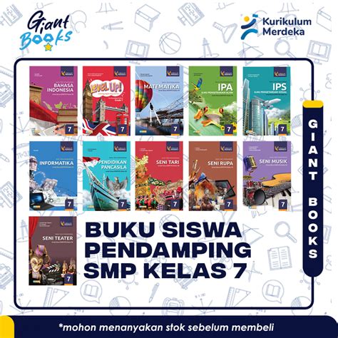 Jual Giant Books Buku Siswa Pendamping Sekolah Jp Books Kurmer Smp