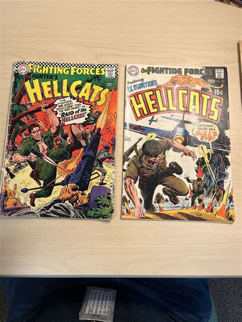 Our Fighting Forces 107 120 Vintage 1960s Dc Comics Hellcats Ebay