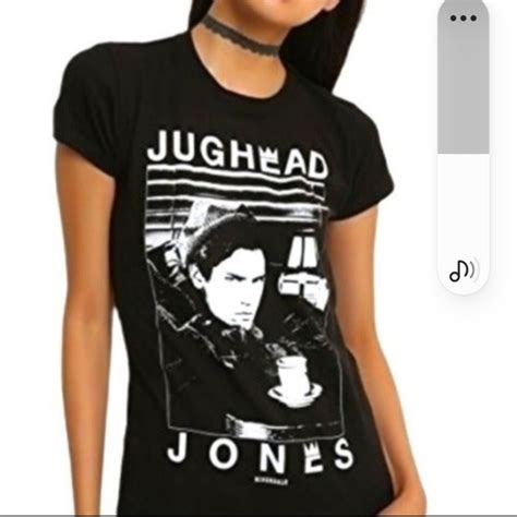 Hot Topic Tops Euc Riverdale Jughead Jones Black White Tshirt