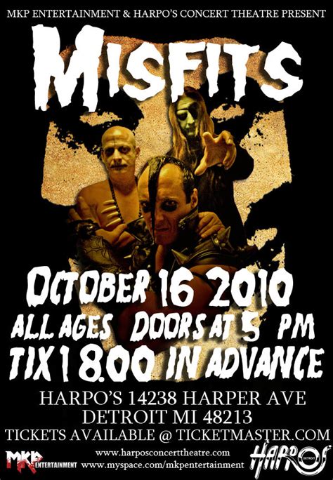 Misfits Flyer 2010 By Thesoulless On Deviantart