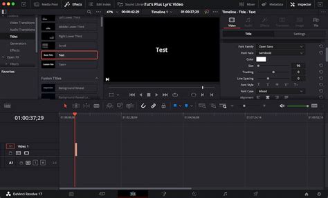 How To Make A Lyric Video In Davinci Resolve Editionsphotoart