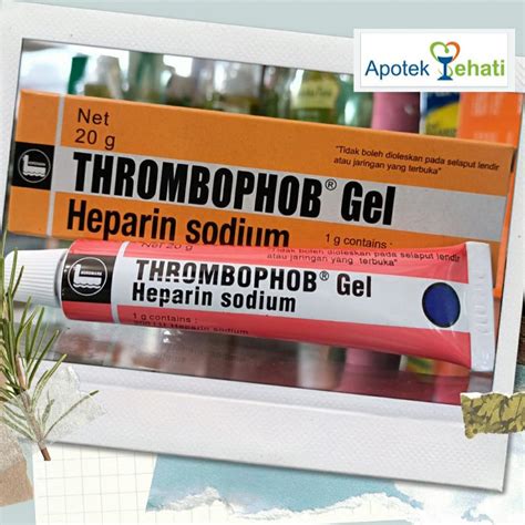 Jual Thrombophob Gel 20 Gram Shopee Indonesia