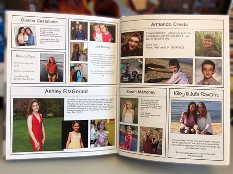 Yearbook Parent Ads Examples