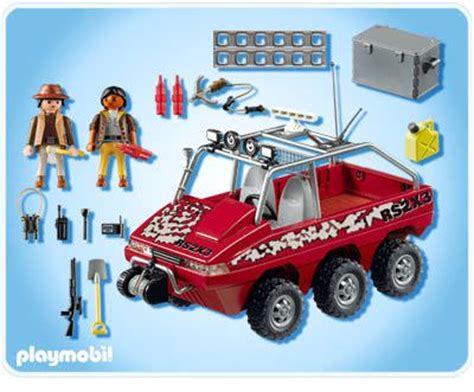 Playmobil Set 4844 Treasure Hunter S Amphibious Truck Klickypedia