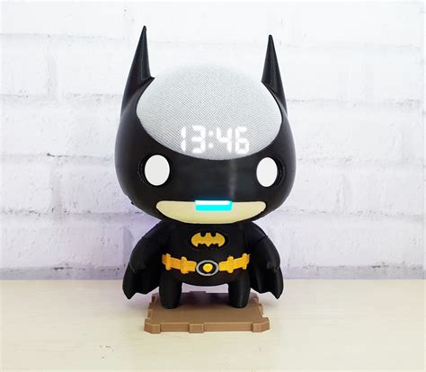 Suporte Tema Batman Para Alexa Echo Dot Rel Gio Elo