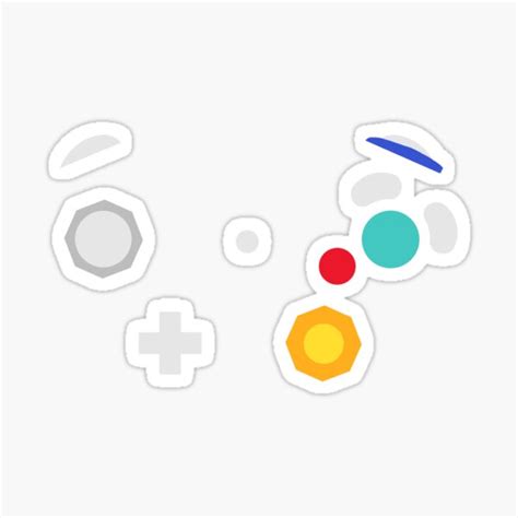 Gamecube Controller Stickers | Redbubble