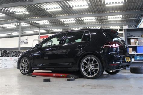 Volkswagen Golf R 7 Black Bbs Ci R Wheel Wheel Front