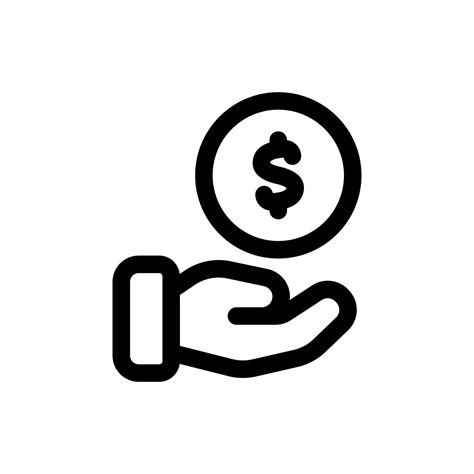 Simple Salary Icon The Icon Can Be Used For Websites Print Templates