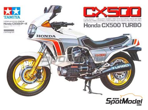 Tamiya 14016 Motorbike Scale Model Kit 1 12 Scale Honda CX500 Turbo