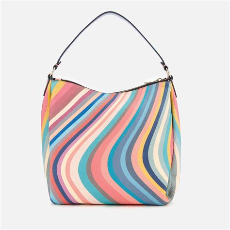 Paul Smith Hobo Swirl Leather Shoulder Bag Lyst