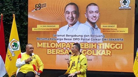 Ditunjuk Golkar Jadi Caleg Dprd Dki Bukan Dpr Ri Rian Ernest Bantah