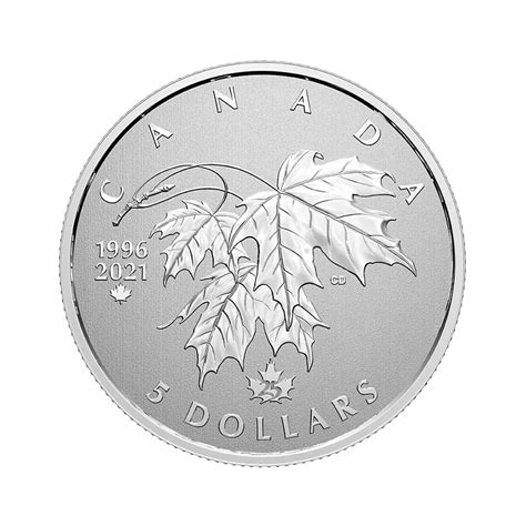 2021 $5 Fine Silver Coin – Moments to Hold – 25th Anniversary of Canada ...