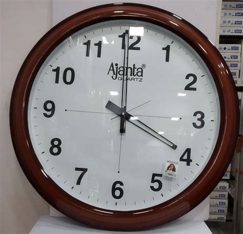 Ajanta Analog Wall Clock Size Mm Dia At Rs Piece In