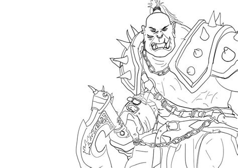 World Of Warcraft Coloring Pages Printable Tripafethna