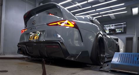 This Toyota Supra Drifter Has A Twin Turbo 2JZ Engine And A Carbon