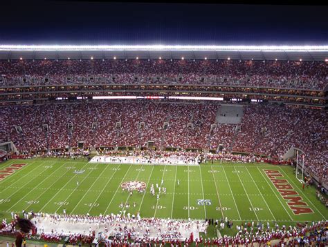 Bryant Denny Stadium - Facts, figures, pictures and more of the Alabama Crimson Tide college ...