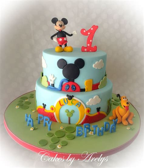 Mickey Clubhouse Cake - CakeCentral.com