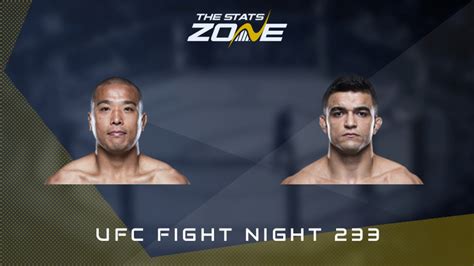 Jun Yong Park Vs Andre Muniz Preview UFC Fight Night 233 The Stats Zone