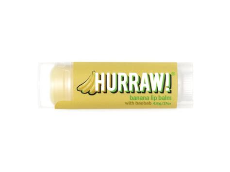 Hurraw Banana Lip Balm Kanekalon