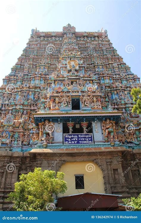 The East Tower stock photo. Image of sundareshwar, parvati - 136242974