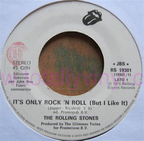 Totally Vinyl Records Rolling Stones The It S Only Rock N Roll