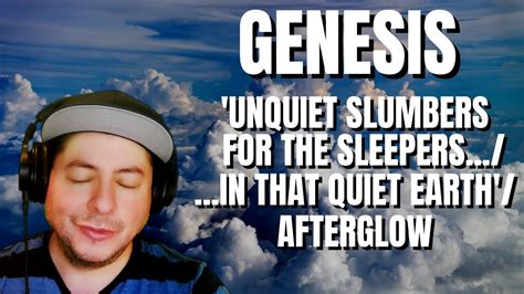 FIRST TIME HEARING Genesis Unquiet Slumbers For The Sleepers In