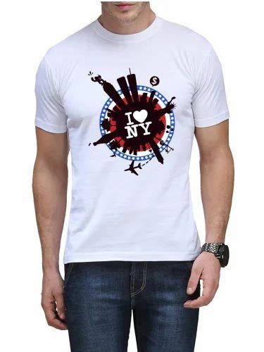 Polyester Graphic Printed Sublimation T Shirts Round Collar At Rs 150