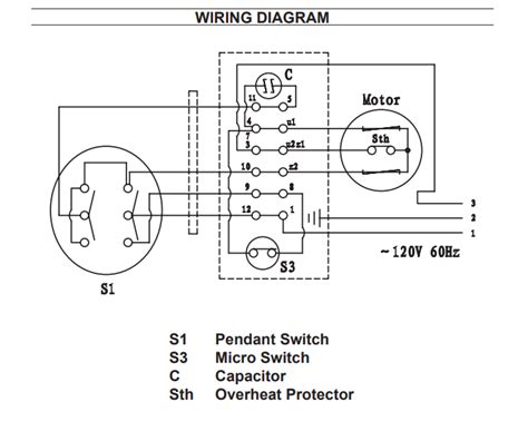 Capacitor How To Add A Down Limit Switch To A Harbor Freight