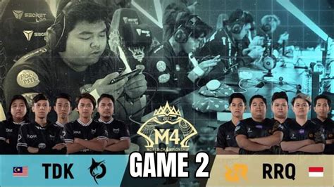 RRQ Hoshi Vs Todak GAME 2 M4 World Championship YouTube