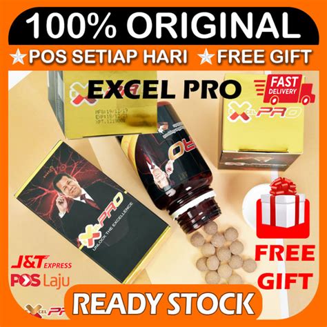 Excel Pro Original Hq Excel Pro Tok Abah Xpro Lazada