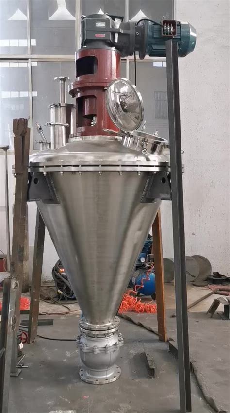 Stainless Steel Industrial Powder Double Spiral Mixer Price Conical