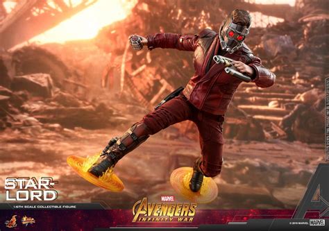 Hot Toys Marvel Avengers Infinity War Star Lord Figures