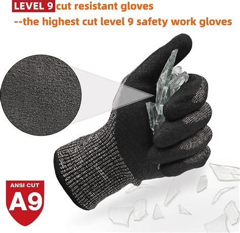 Schwer Guantes Resistentes A Cortes De M S Alto Nivel Para Protecci N