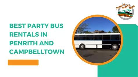 Ppt Best Party Bus Rentals In Penrith And Campbelltown Powerpoint