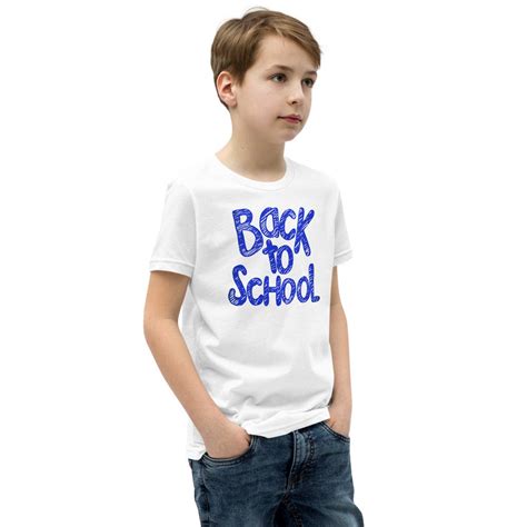 Back To School Youth Short Sleeve T Shirt Etsy